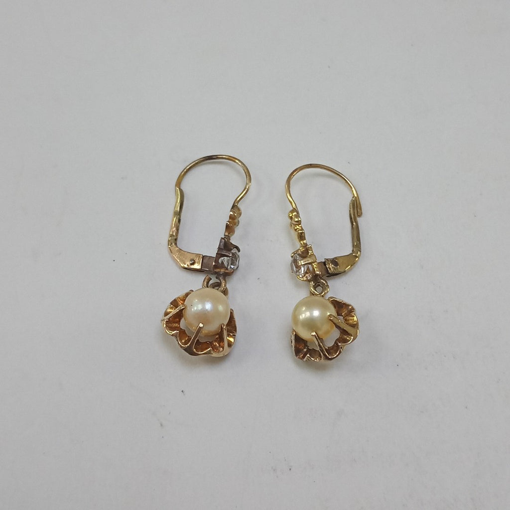 ARETES PAR ORO 10 K 3.2 GRMS (SEMINUEVO)
