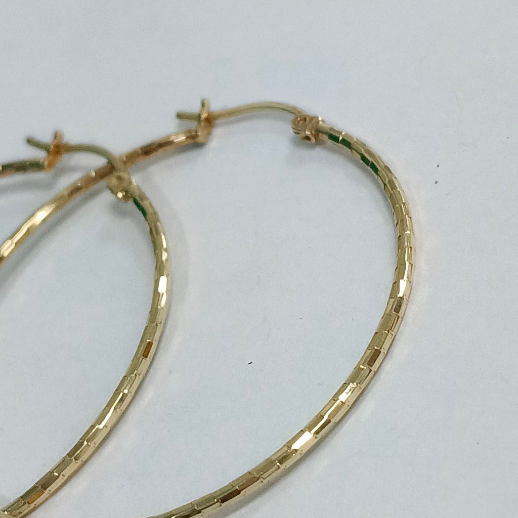 ARRACADAS PAR ORO 14 K 3.2 GRMS (SEMINUEVO)