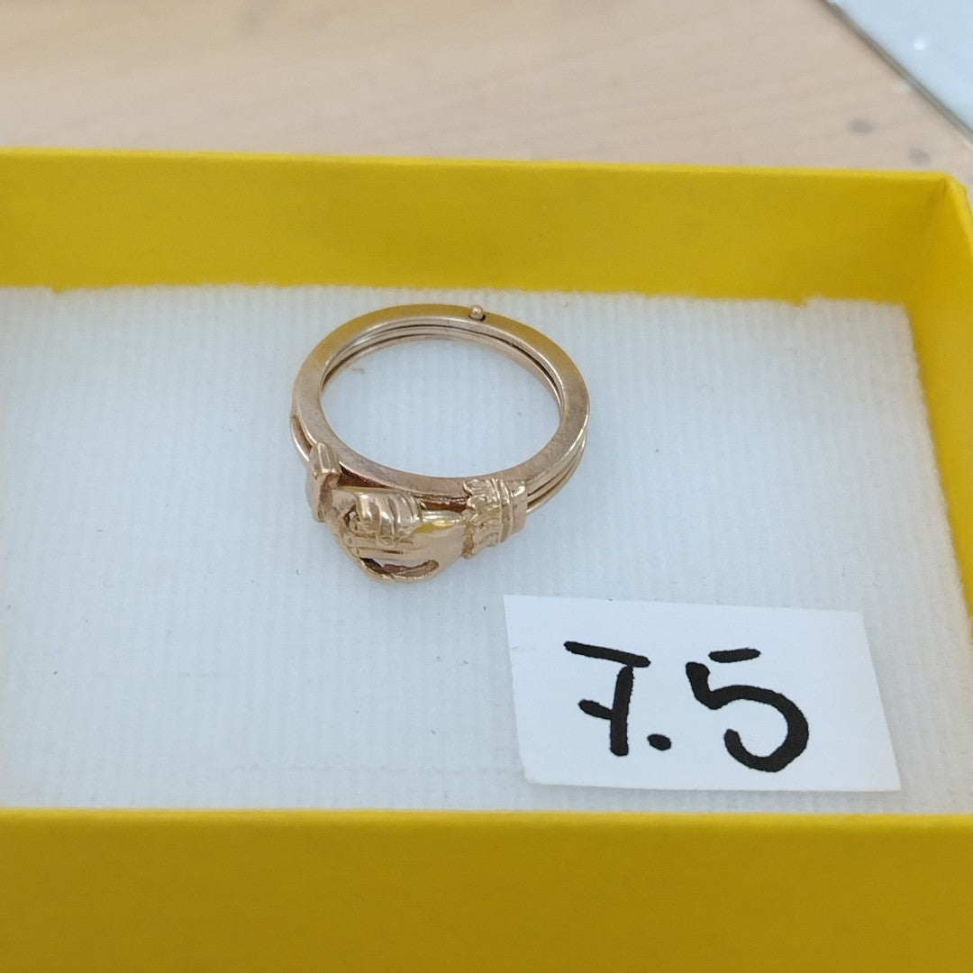 ANILLO ORO 10 K 4,20 GRMS (SEMINUEVO)