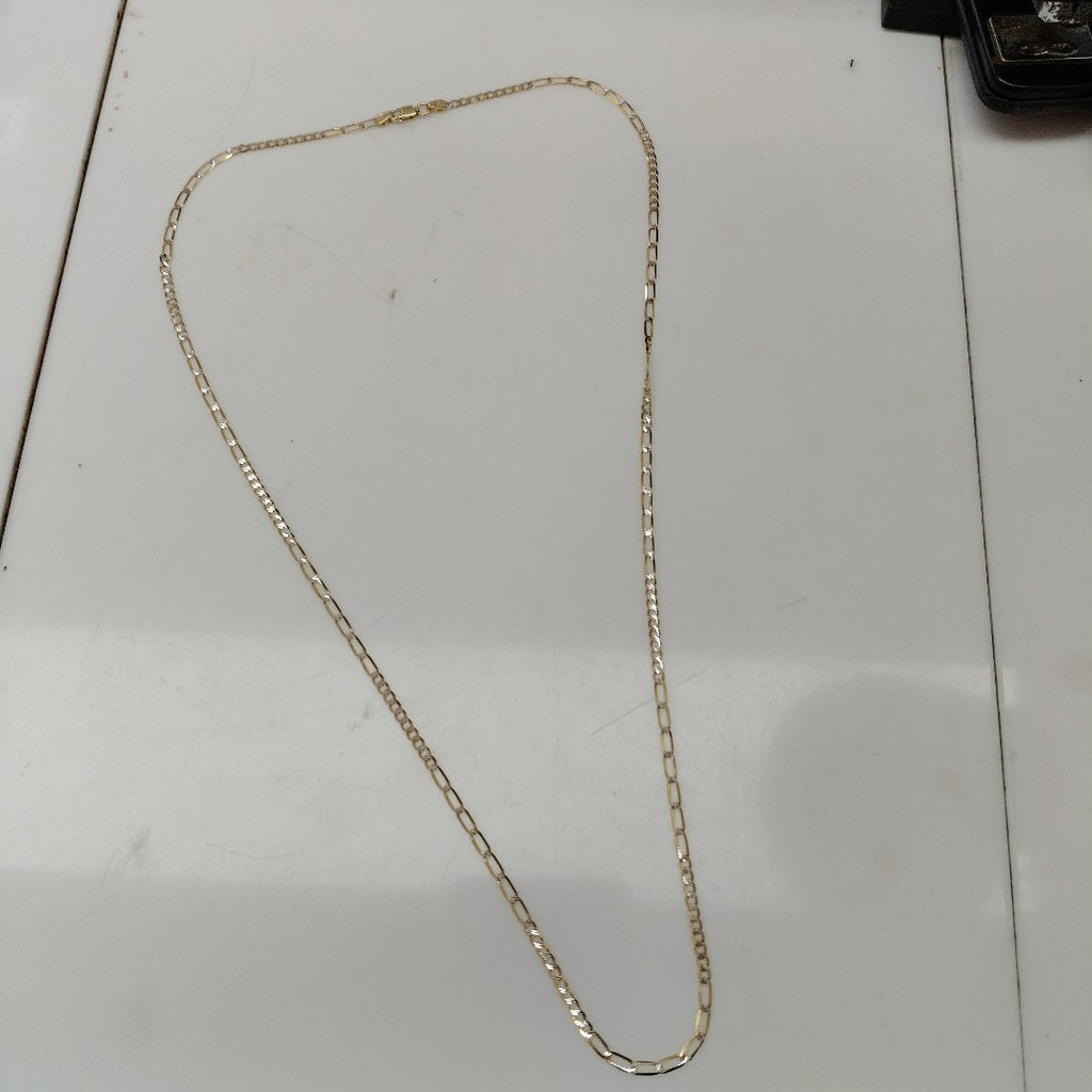 CADENA ORO, RODIADO 14 K 4.6 GRMS (SEMINUEVO)