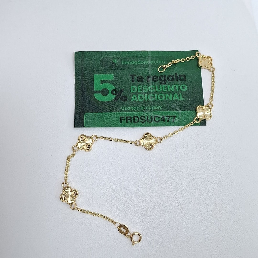 PULSERA ESPECIAL 14K 18 CM 2.9 GR (NUEVO)