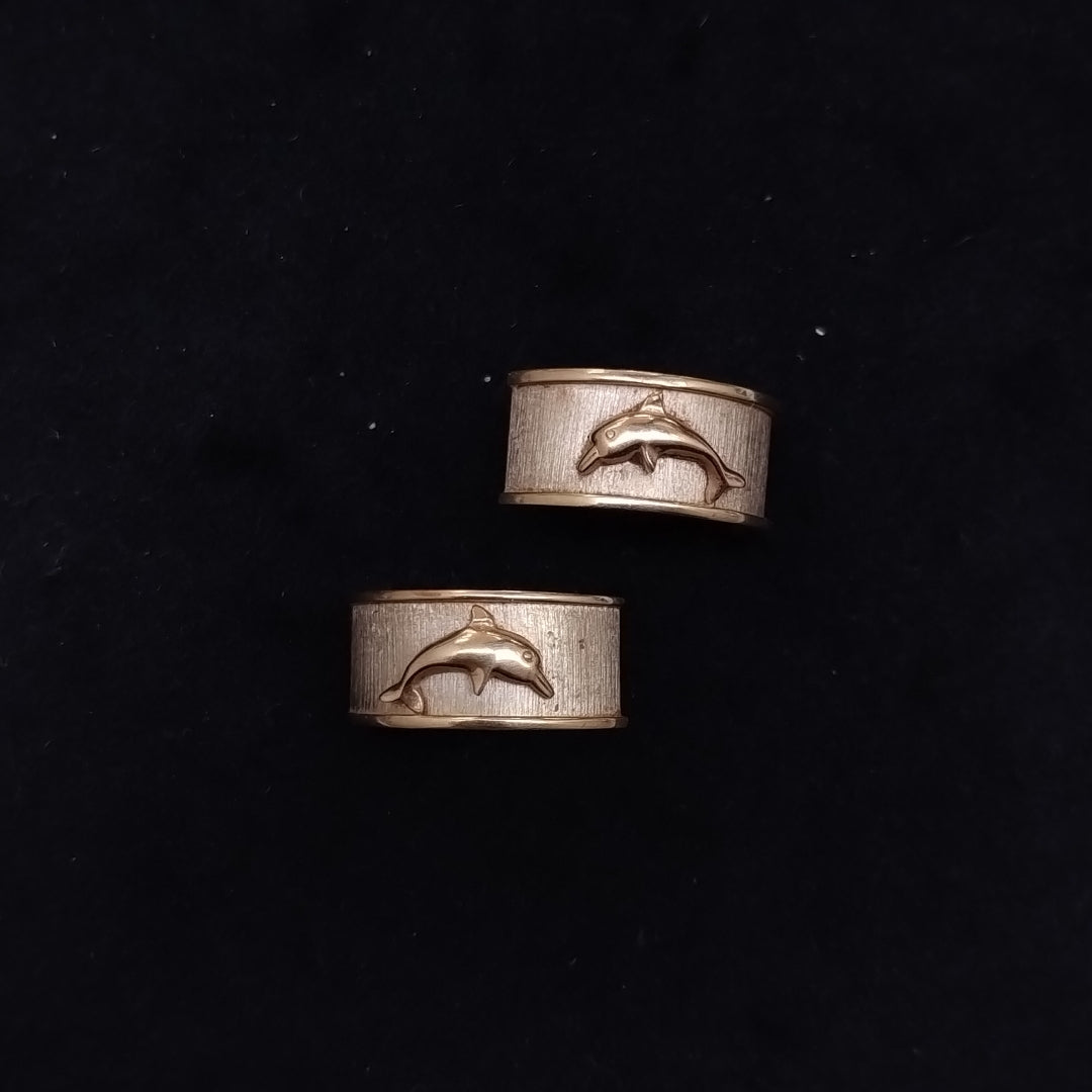 ARETES PAR, ARRACADAS PAR ORO 10 K 4.5 GRMS (SEMINUEVO)