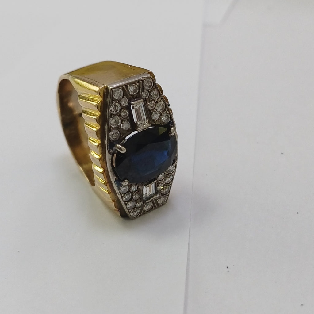 ANILLO ORO 14 K 16,20 GRMS (SEMINUEVO)