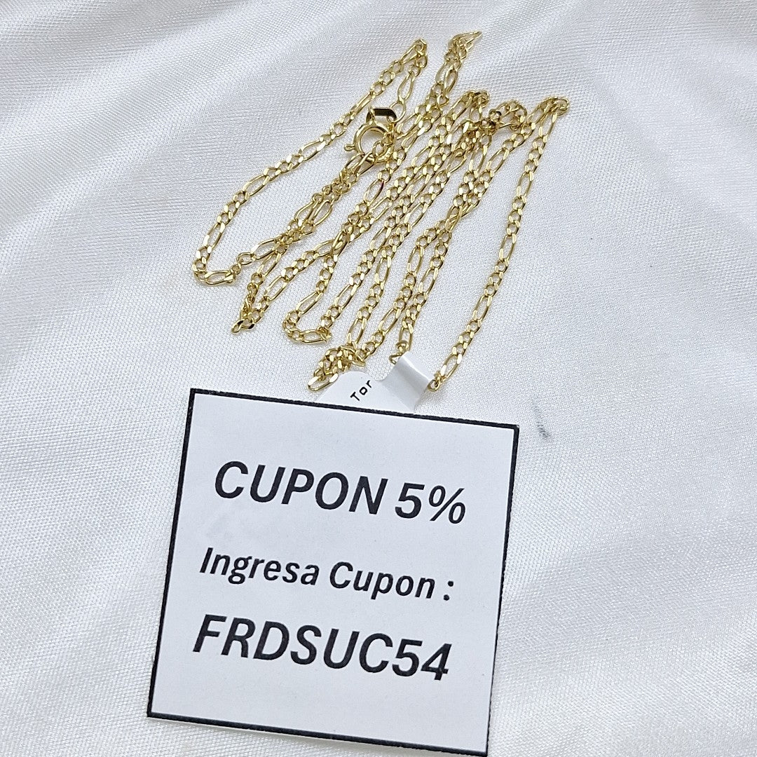 CADENA ORO 14 K 3,30 GRMS (SEMINUEVO)
