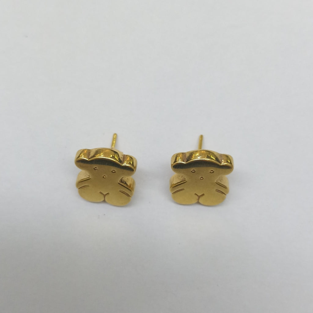 ARETES PAR ORO 18 K 3.7 GRMS (SEMINUEVO)