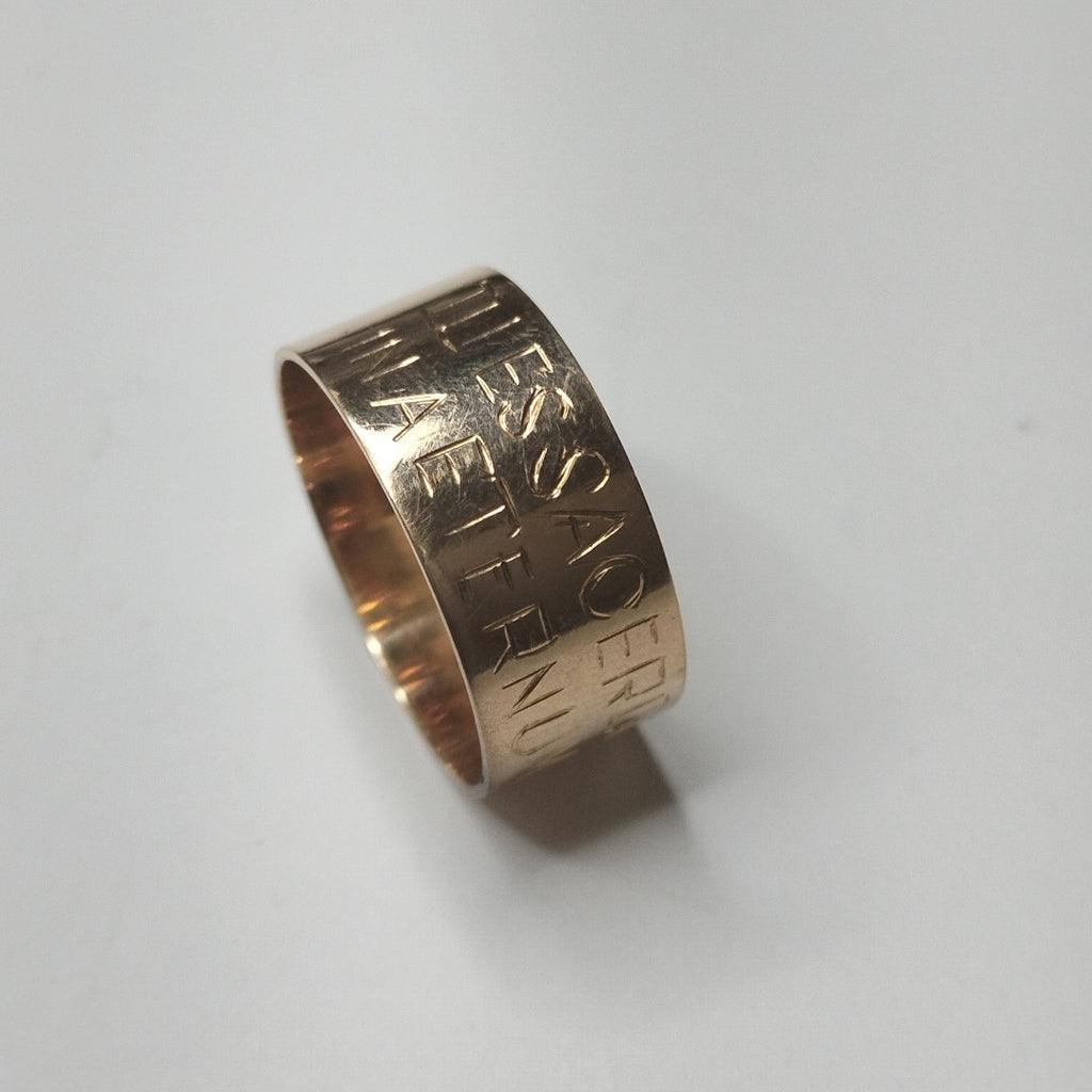 ANILLO ORO 14 K 5.6 GRMS (SEMINUEVO)