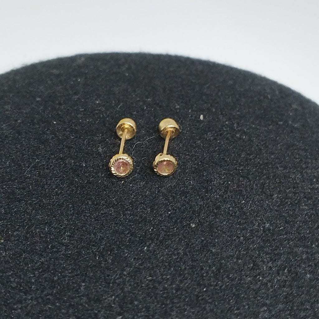 ARETES PAR ORO 10 K 0,20 GRMS (SEMINUEVO)