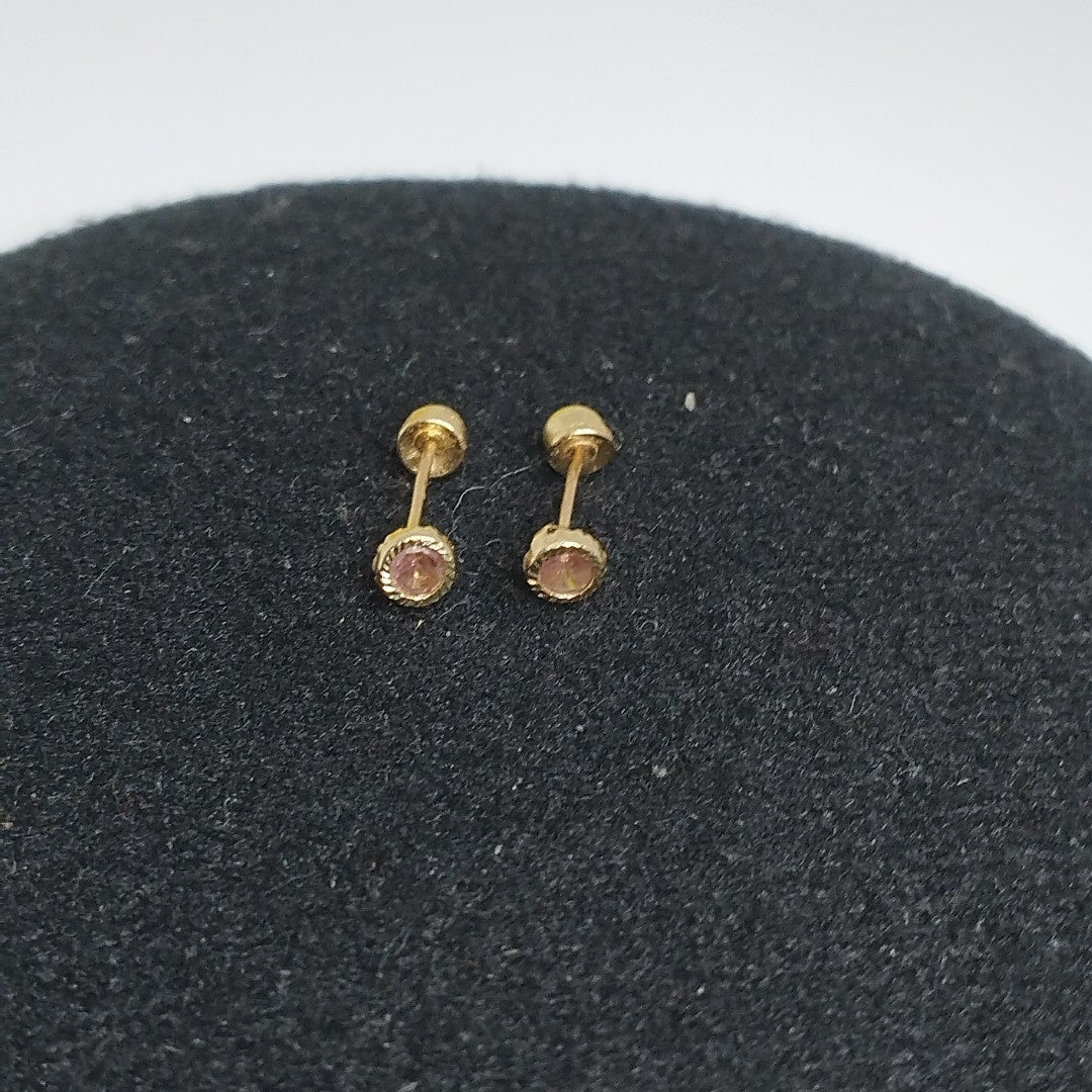 ARETES PAR ORO 10 K 0,20 GRMS (SEMINUEVO)
