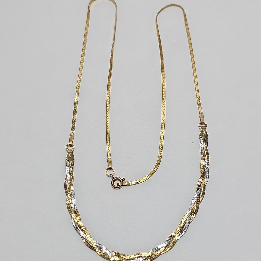GARGANTILLA ORO 14 K 5.8 GRMS (SEMINUEVO)