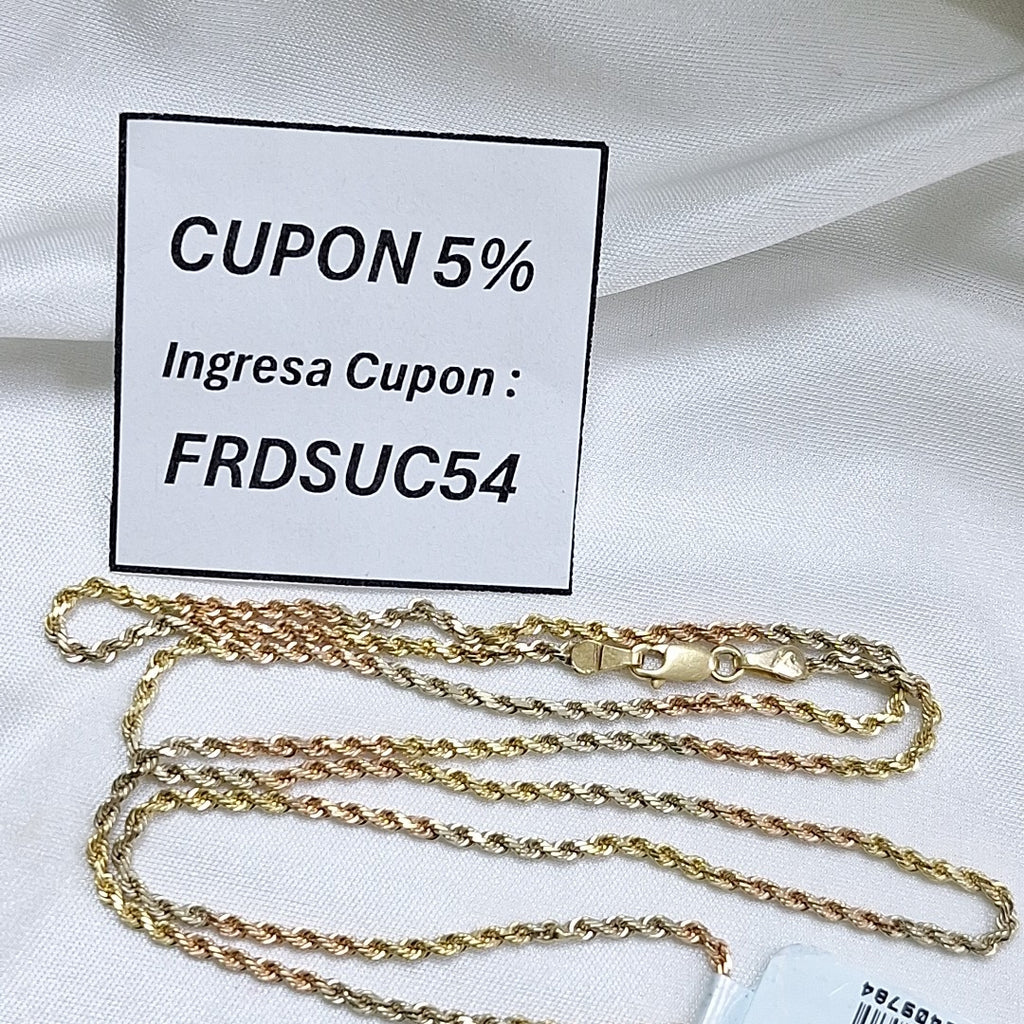 CADENA ORO 14 K 9.3 GRMS (SEMINUEVO)