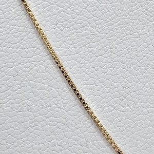 CADENA VENECIANO 14K 55 CM 1.8 GR (NUEVO)