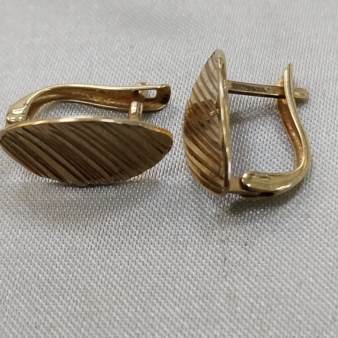 ARETES PAR ORO 10 K 1.4 GRMS (SEMINUEVO)