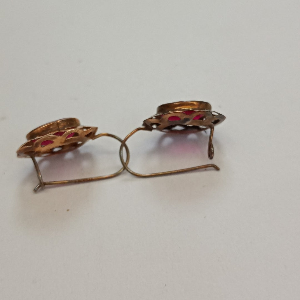 ARETES PAR ORO 8 K 1,10 GRMS (SEMINUEVO)