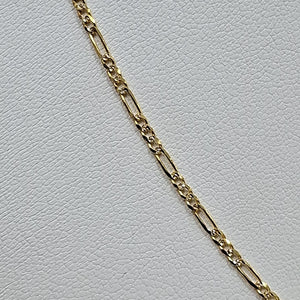 CADENA 3X1 14K 50 CM 3.3 GR (NUEVO)