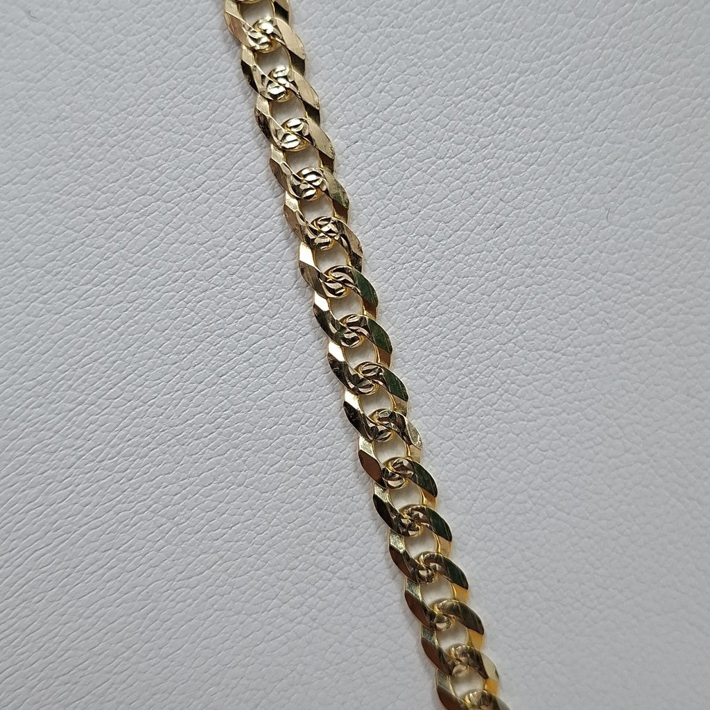 CADENA BARBADA 14K 60 CM 20.8 GR (NUEVO)