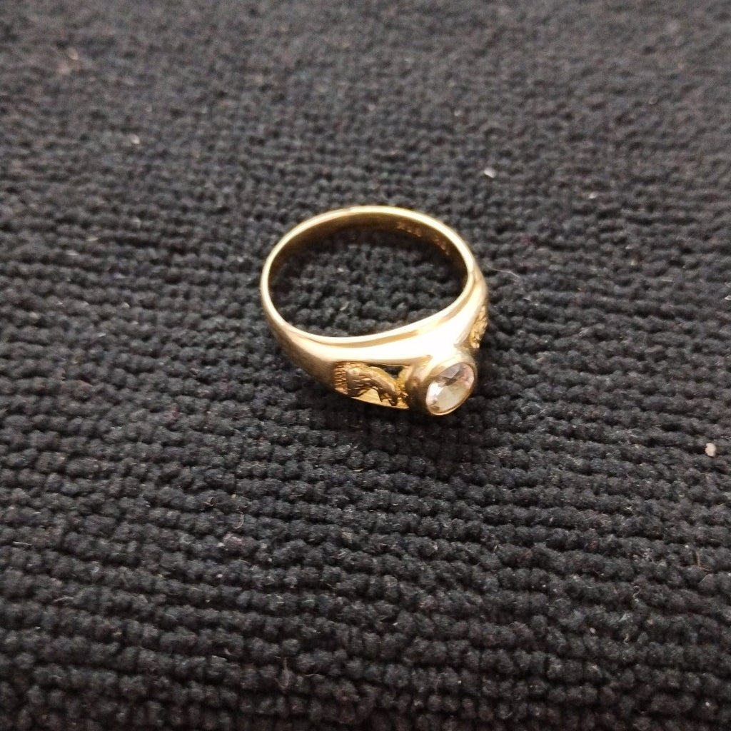 ANILLO ORO 10 K 4,40 GRMS (SEMINUEVO)