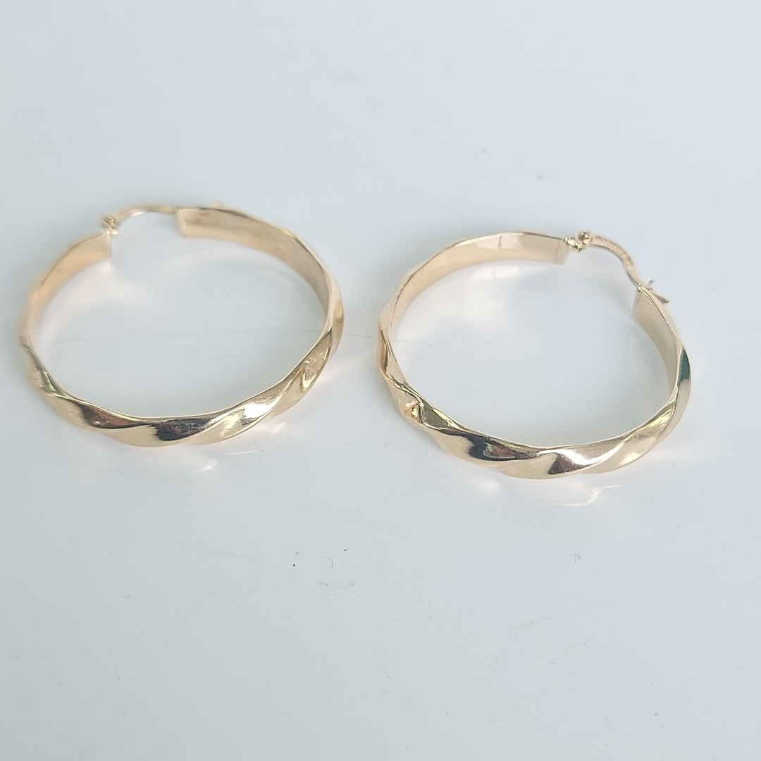 ARRACADAS PAR ORO 10 K 2.9 GRMS (SEMINUEVO)