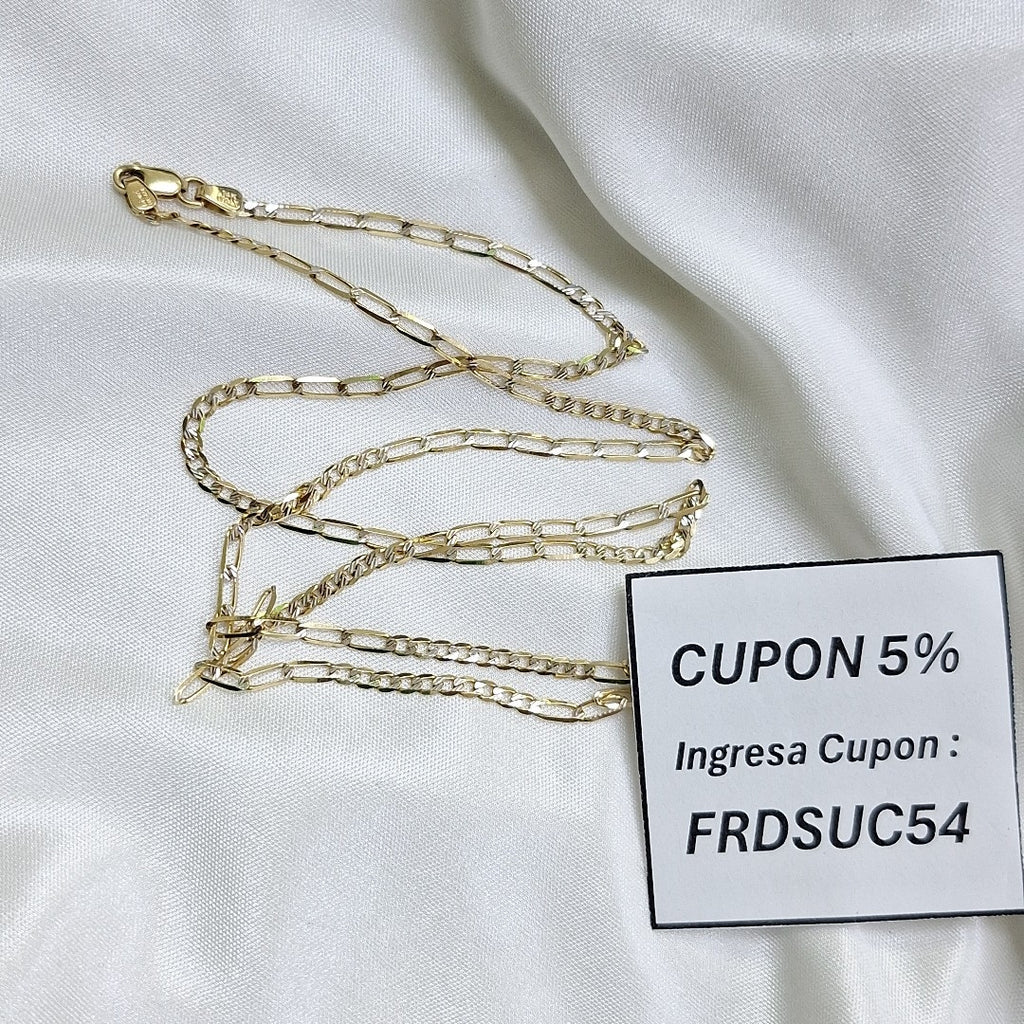 CADENA ORO 14 K 4.3 GRMS (SEMINUEVO)