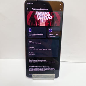 CELULAR MOTOROLA MOTO G86 XT2527-1 (2025) 256 GB 8 GB RAM (SEMINUEVO)