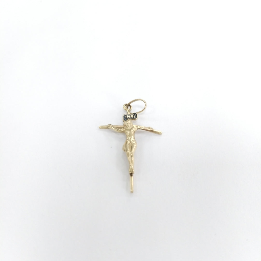 CRUCIFIJO ORO 10 K 1,60 GRMS (SEMINUEVO)