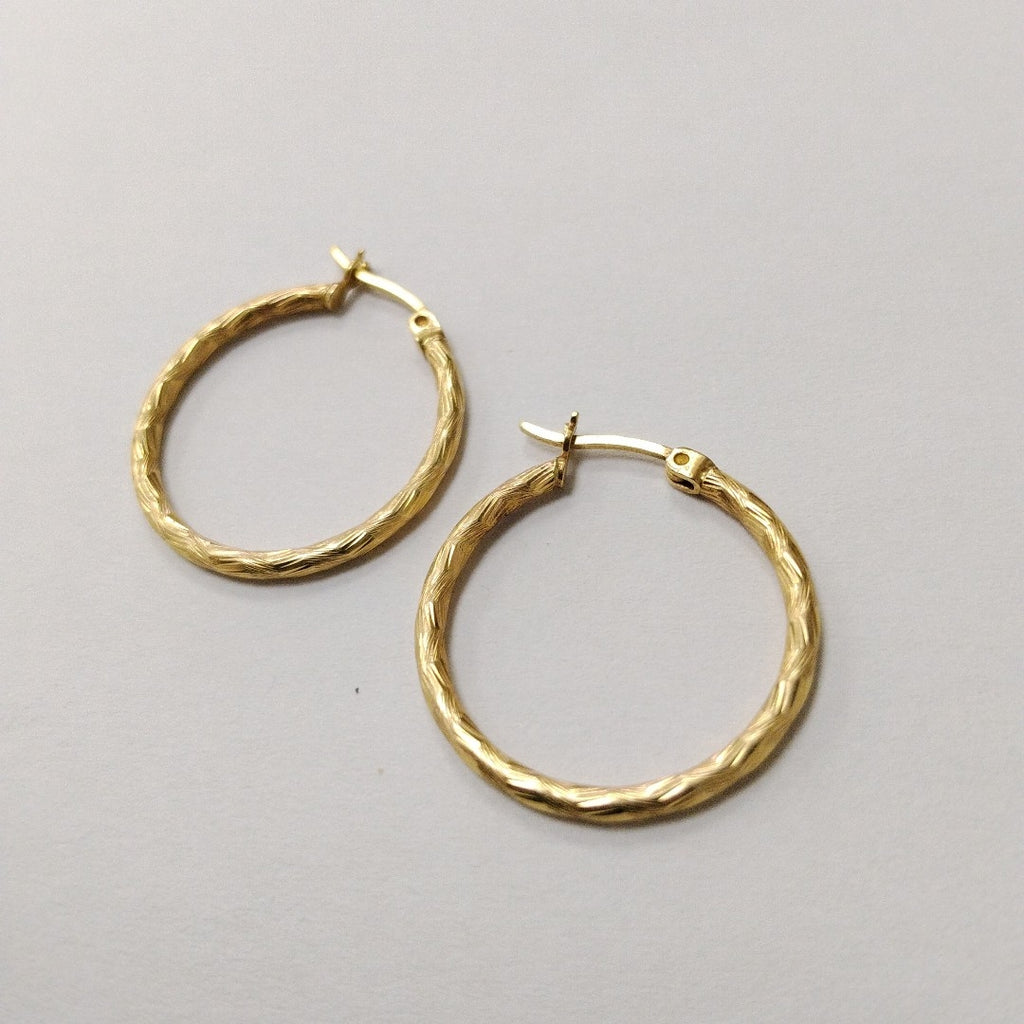 ARRACADAS PAR ORO 14 K 2,30 GRMS (SEMINUEVO)