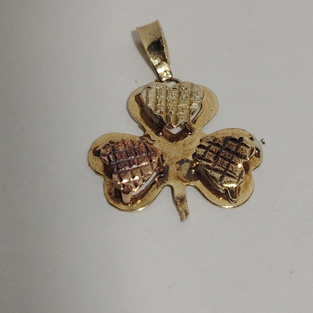 DIJE ORO COMBINADO 10 K 0.7 GRMS (SEMINUEVO)