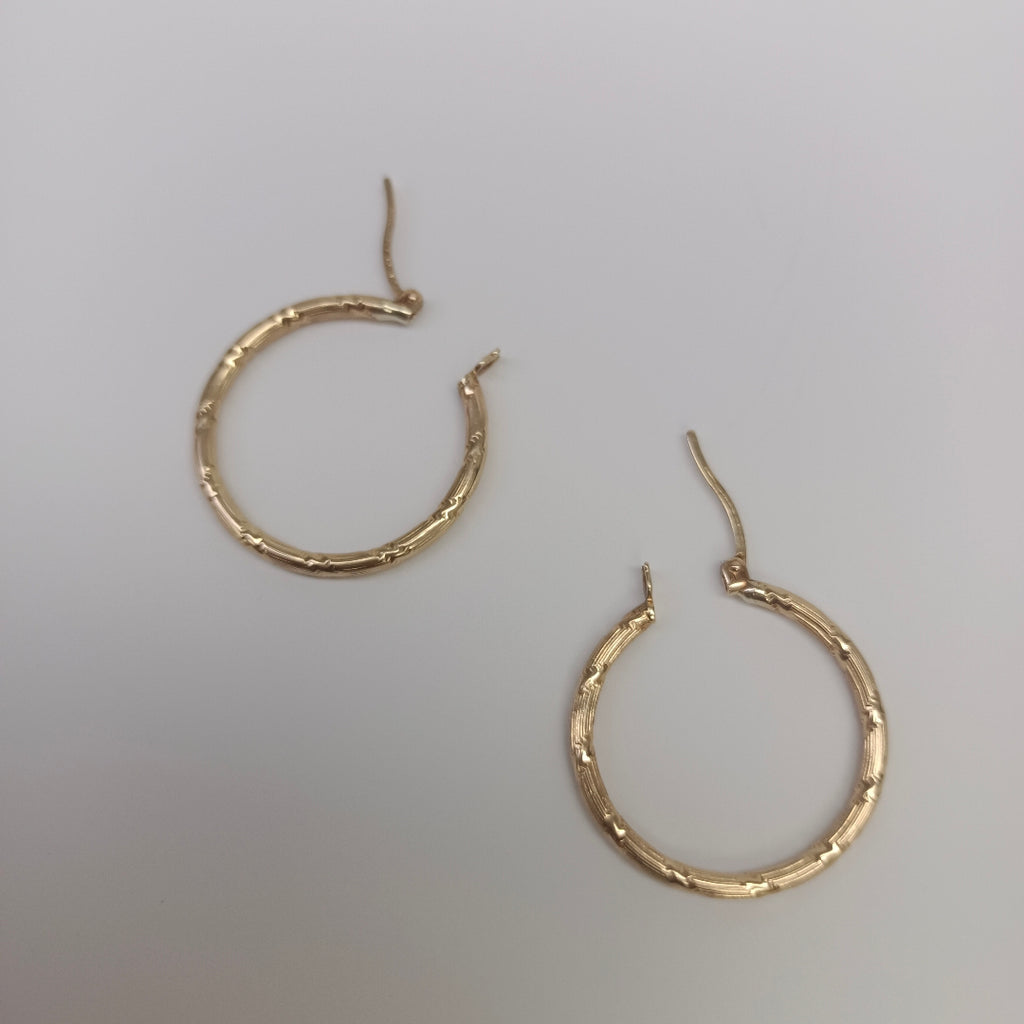 ARRACADAS PAR ORO 10 K 2,40 GRMS (SEMINUEVO)