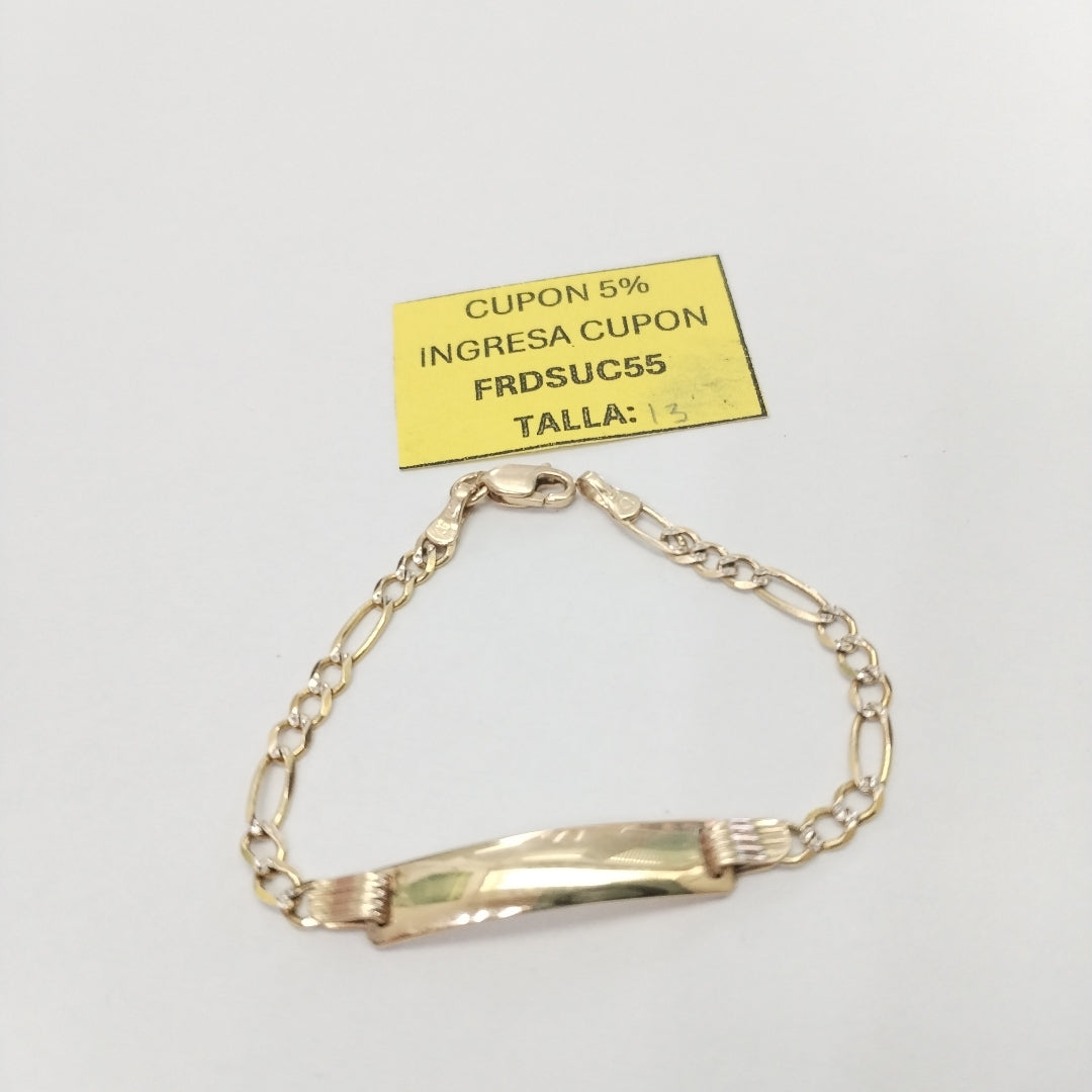 ESCLAVA ORO 14 K 2.8 GRMS (SEMINUEVO)
