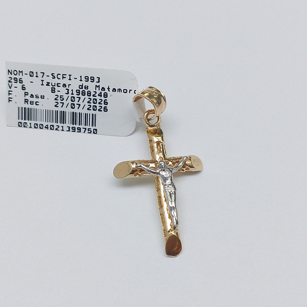 CRUCIFIJO ORO 14 K 2.7 GRMS (SEMINUEVO)