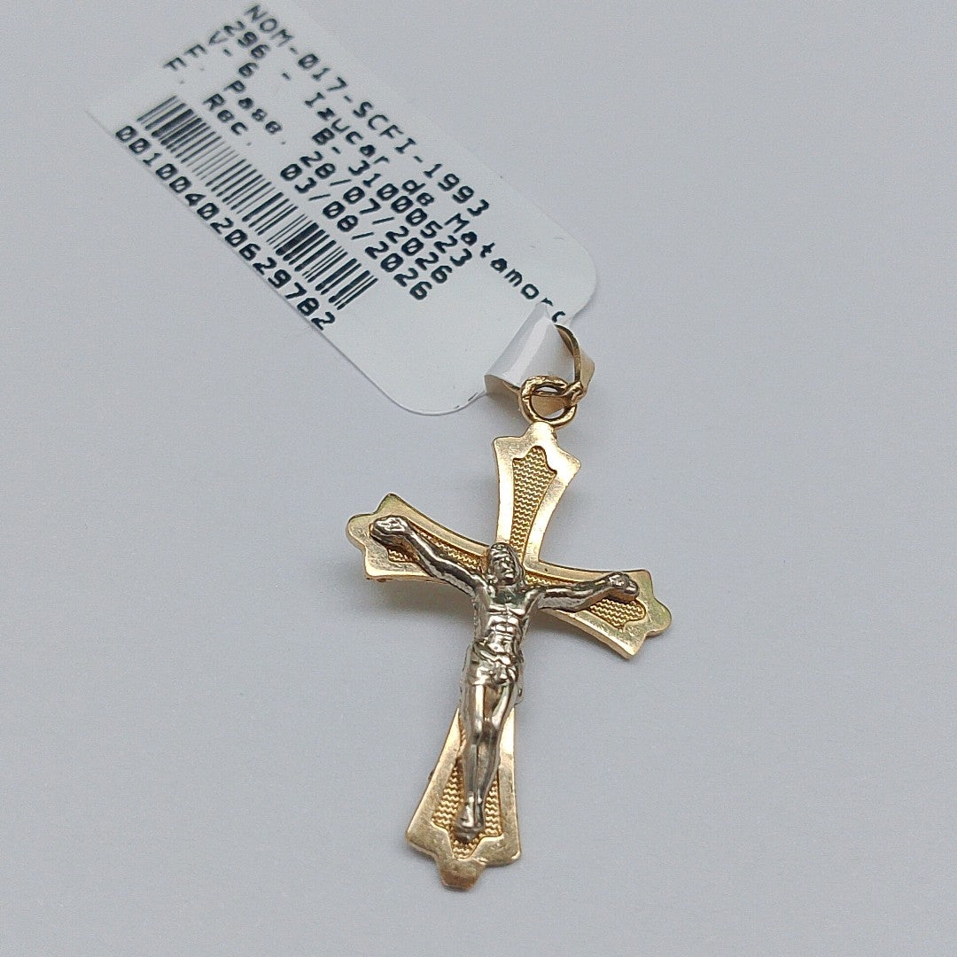 CRUCIFIJO ORO 14 K 1.7 GRMS (SEMINUEVO)