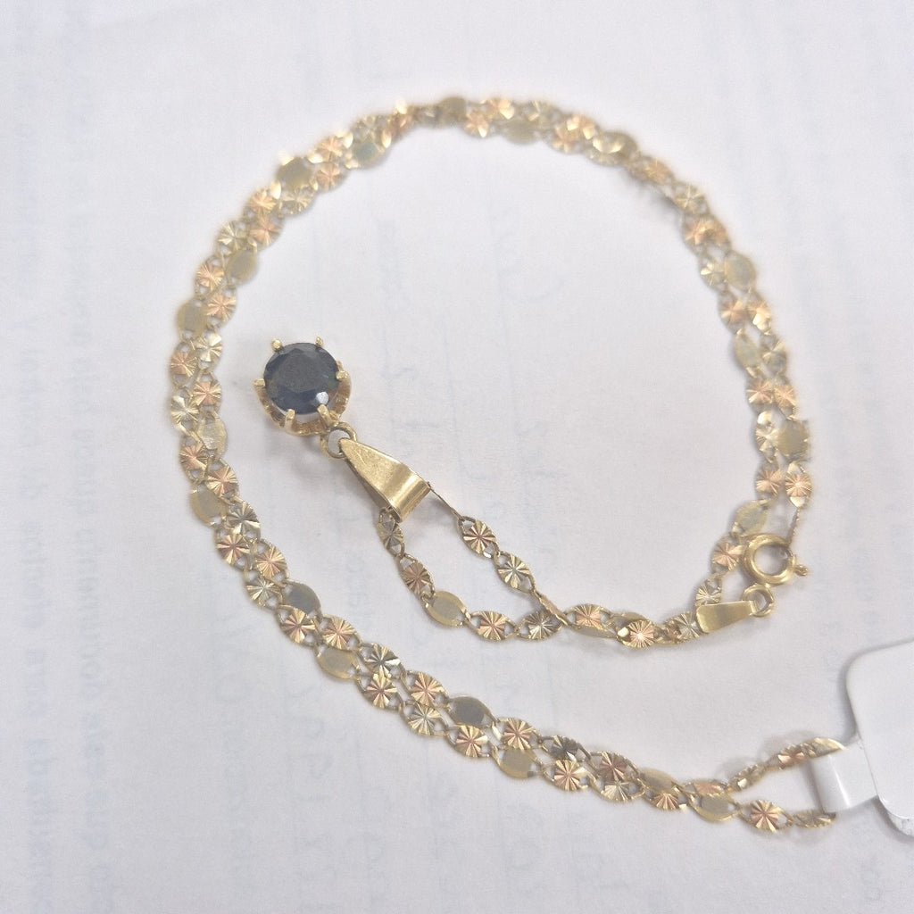 CADENA, DIJE ORO 14 K 3.5 GRMS (SEMINUEVO)