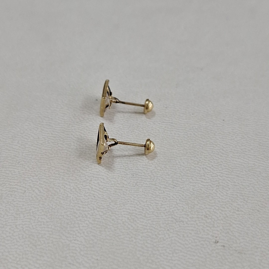 ARETES PAR ORO 10 K 0,80 GRMS (SEMINUEVO)