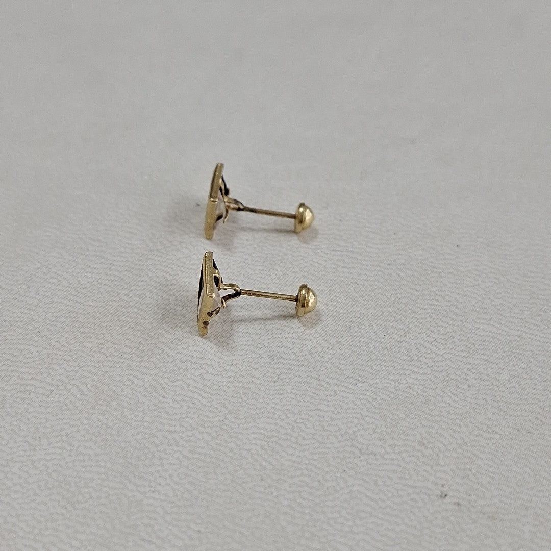 ARETES PAR ORO 10 K 0,80 GRMS (SEMINUEVO)