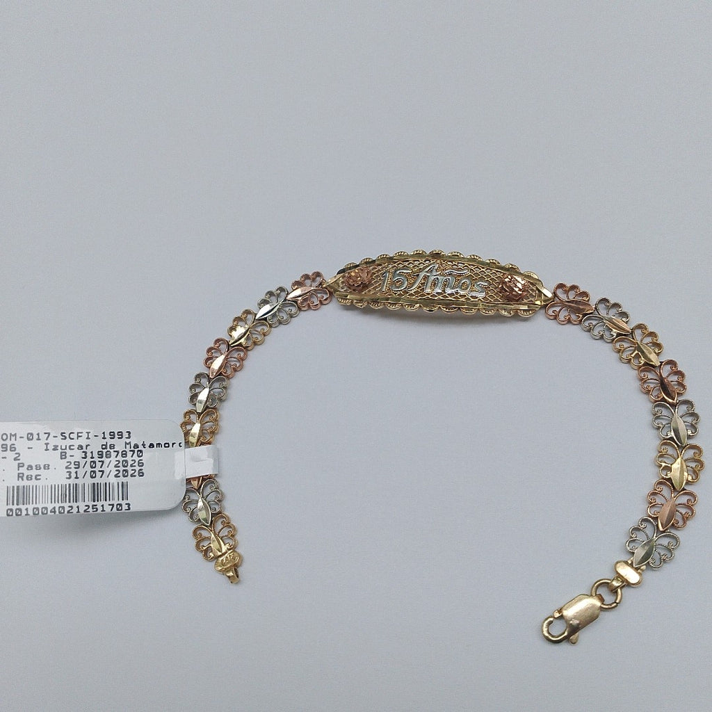 ESCLAVA ORO 14 K 8.6 GRMS (SEMINUEVO)