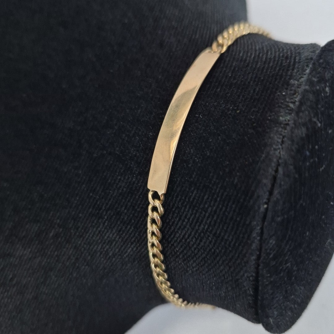 ESCLAVA ORO 14 K 7.8 GRMS (SEMINUEVO)