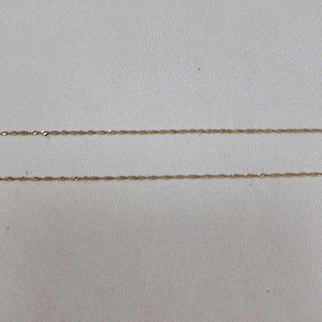 CADENA ORO 10 K 0.7 GRMS (SEMINUEVO)
