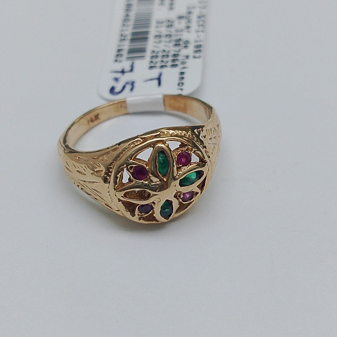 ANILLITO ORO 14 K 5.3 GRMS (SEMINUEVO)