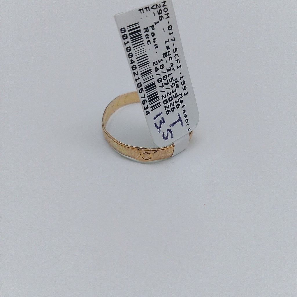 ARGOLLA ORO 10 K 1.1 GRMS (SEMINUEVO)