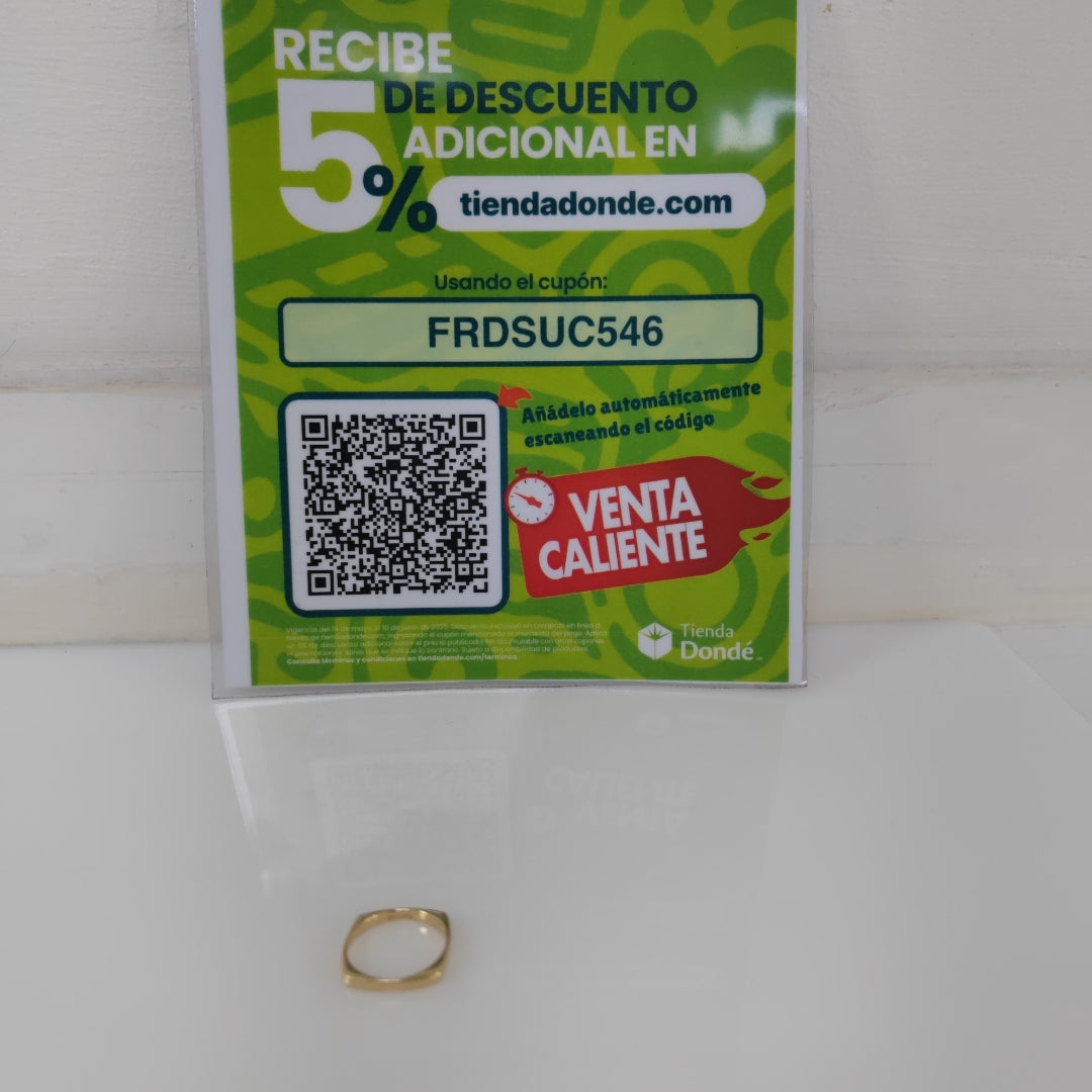 ANILLITO ORO 14 K 2 GRMS (SEMINUEVO)
