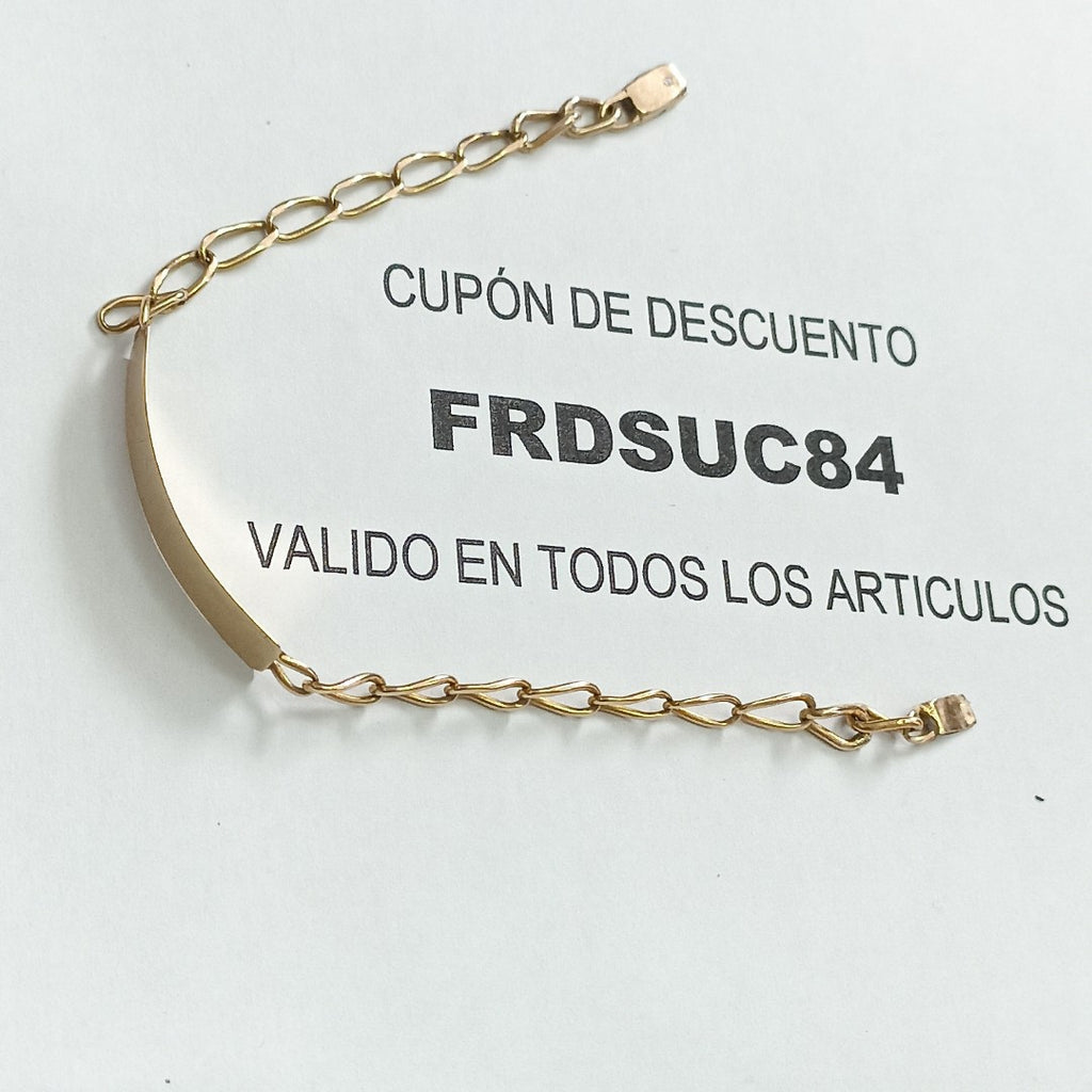 ESCLAVA ORO 10 K 4.3 GRMS (SEMINUEVO)