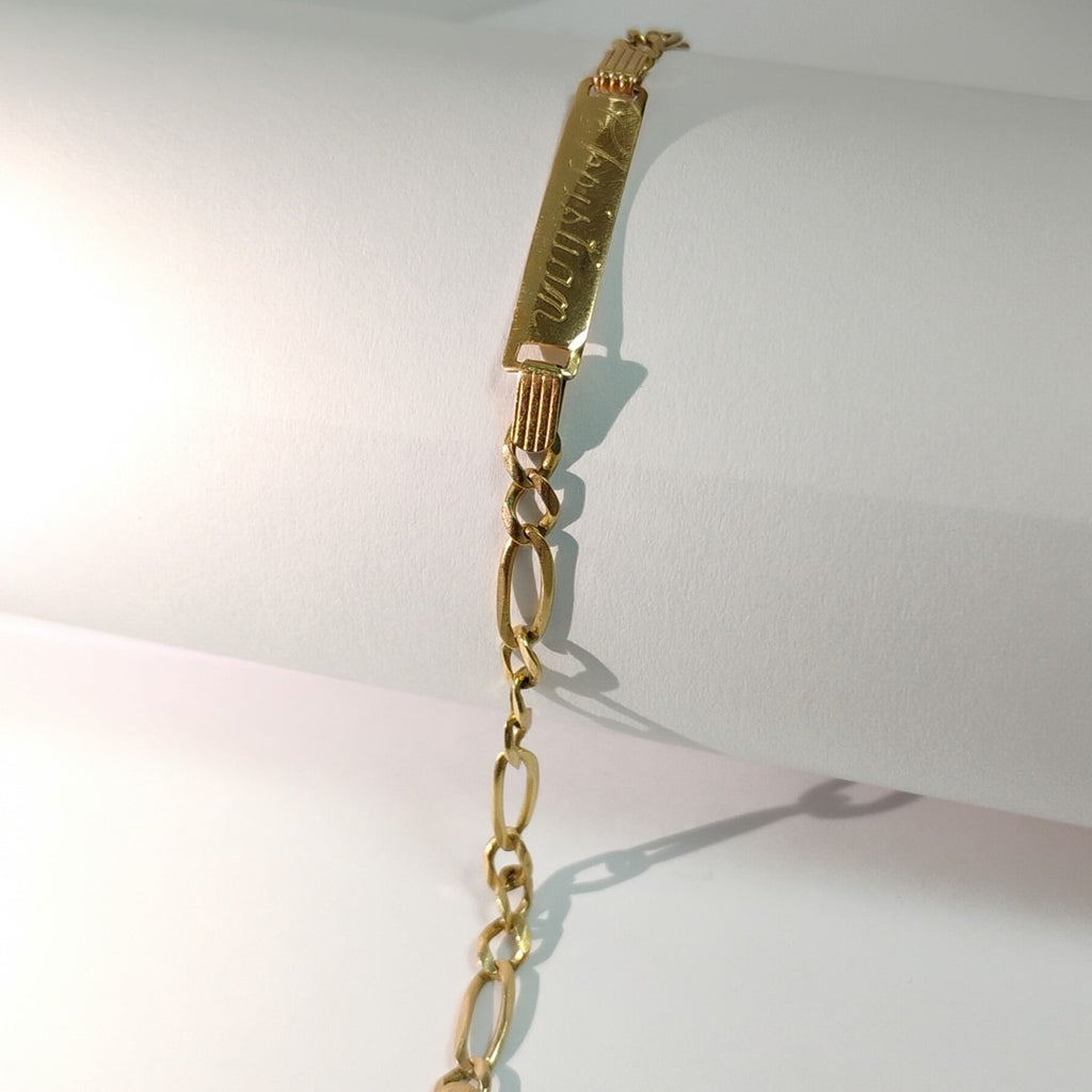 ESCLAVA ORO 14 K 3.6 GRMS (SEMINUEVO)