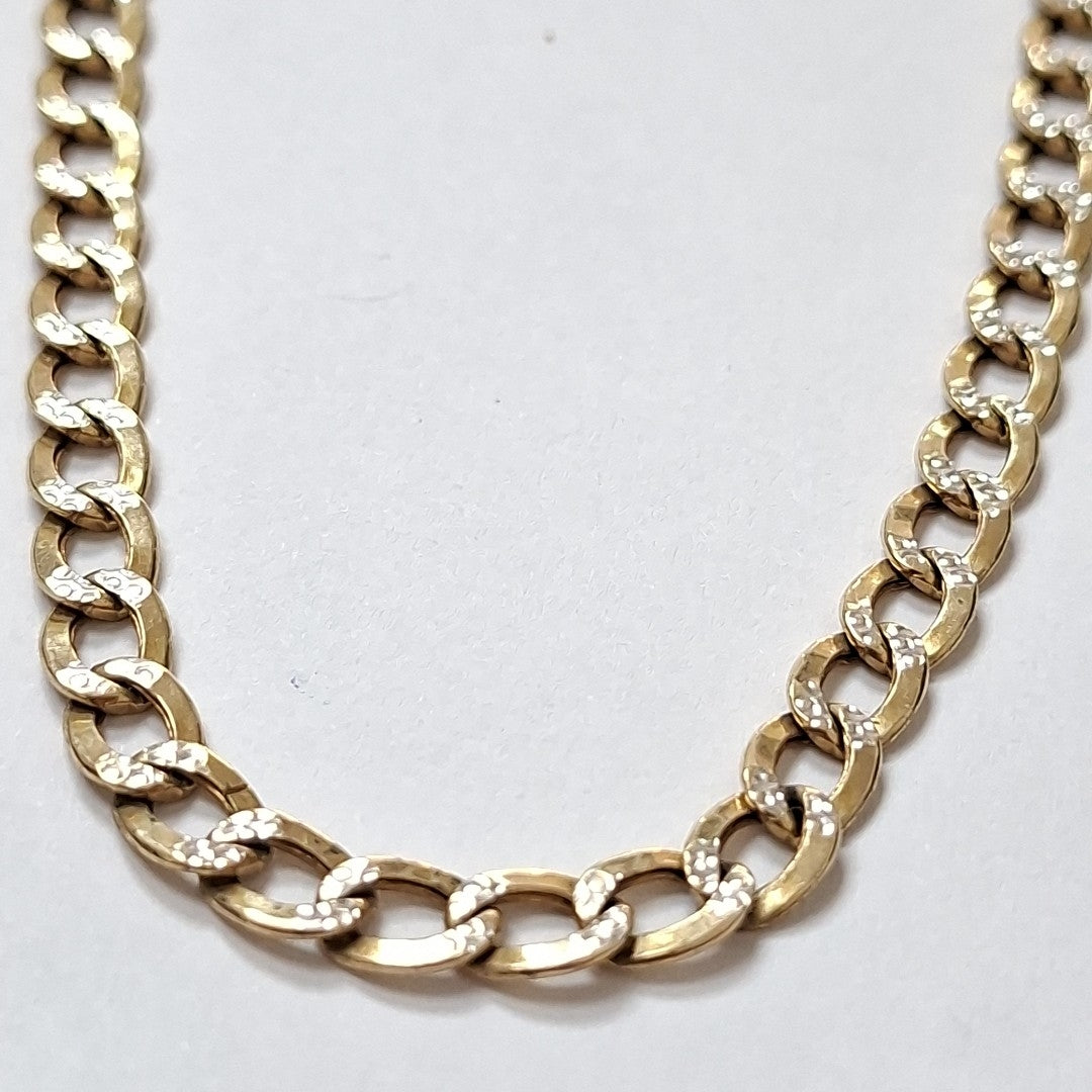 CADENA ORO, RODIADO 10 K 10.1 GRMS (SEMINUEVO)