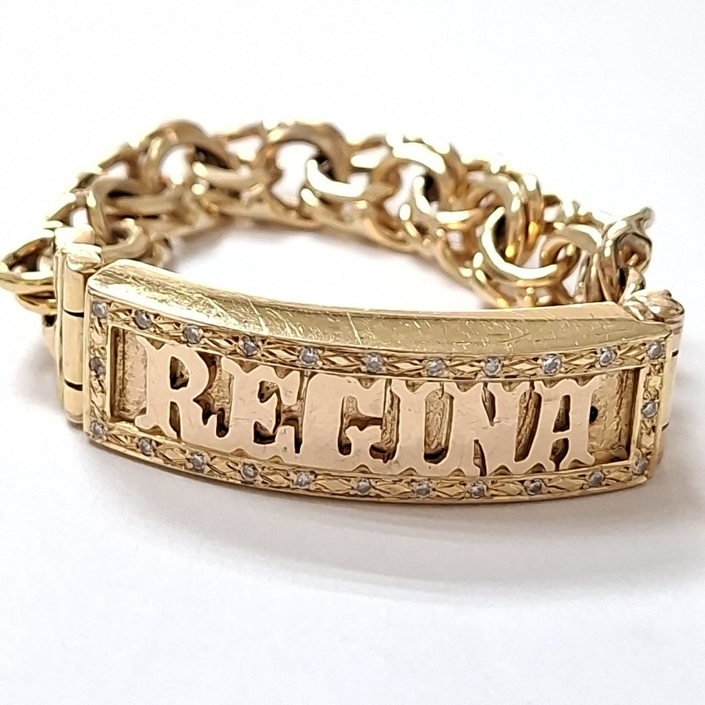 ESCLAVA ORO 10 K 27.3 GRMS (SEMINUEVO)