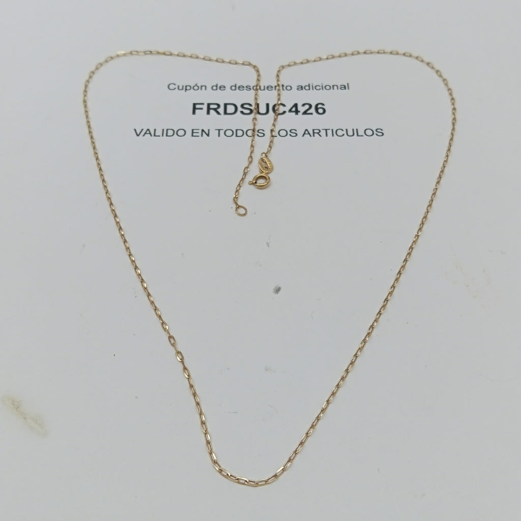 CADENA ORO 14 K 1.7 GRMS (SEMINUEVO)