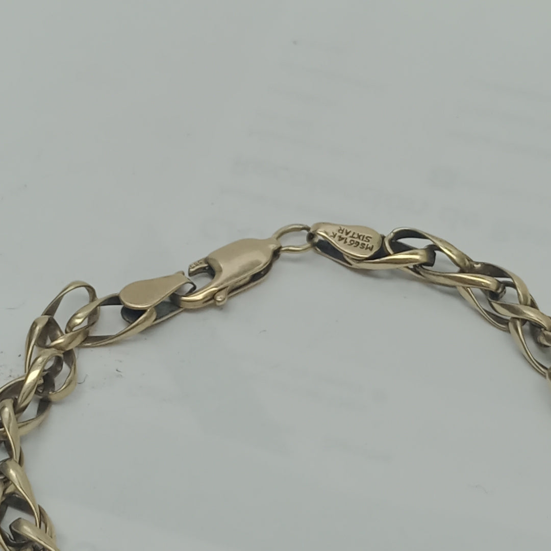 PULSERA ORO 14 K 5,40 GRMS (SEMINUEVO)