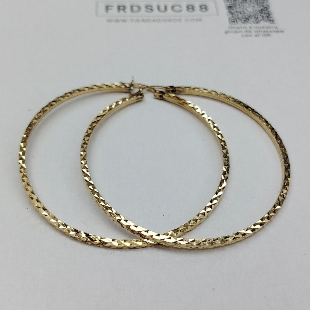 ARRACADAS PAR ORO 14 K 5.4 GRMS (SEMINUEVO)
