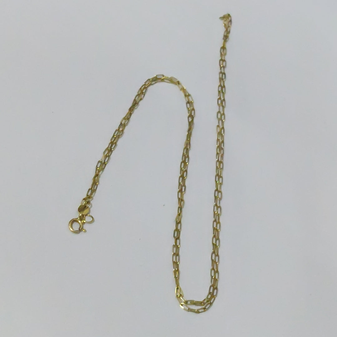CADENA ORO 14 K 2.4 GRMS (SEMINUEVO)