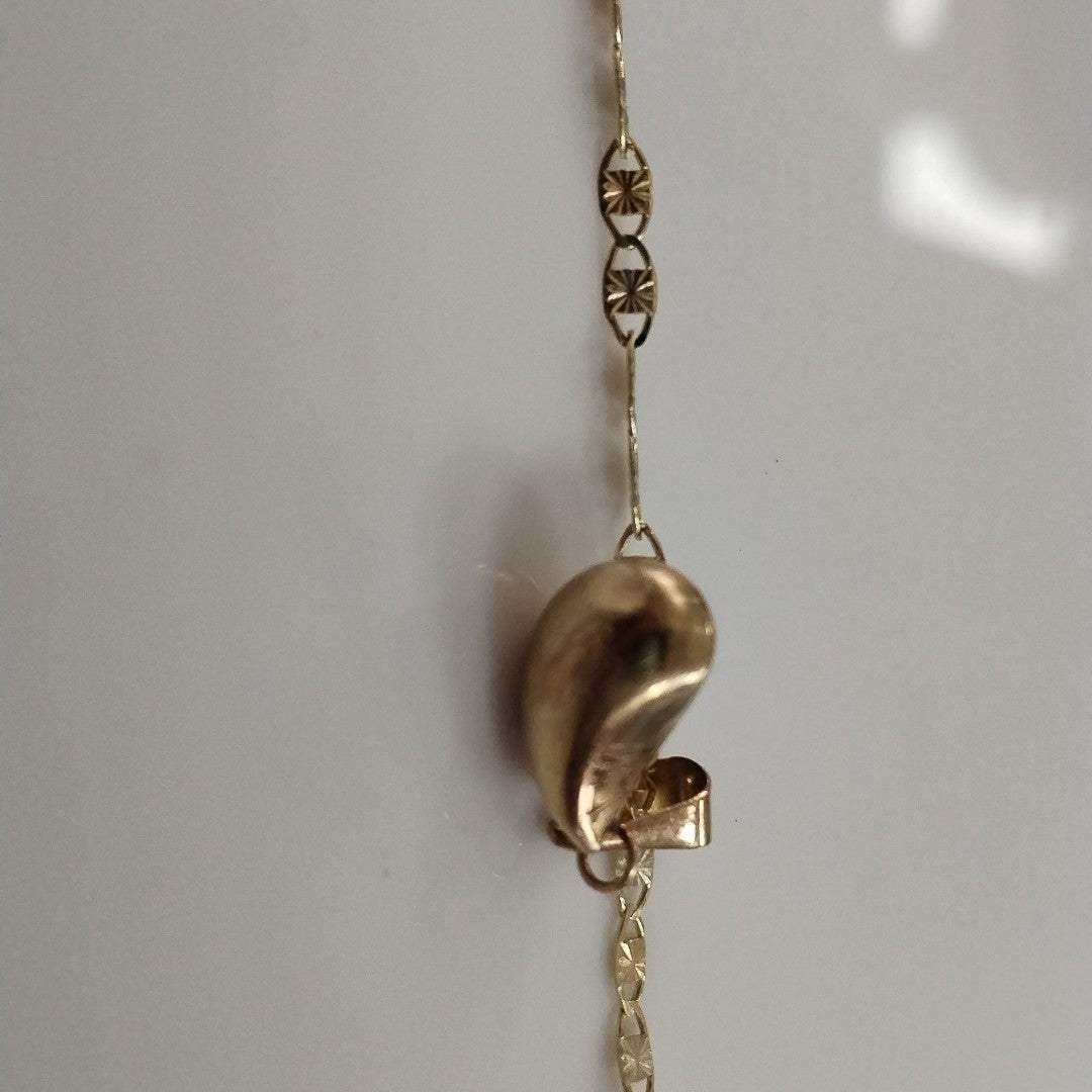 CADENA, DIJE ORO 10 K 3.1 GRMS (SEMINUEVO)