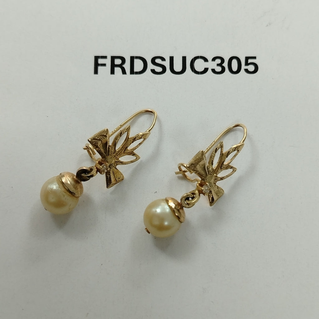 ARETES PAR ORO 8 K 3,40 GRMS (SEMINUEVO)