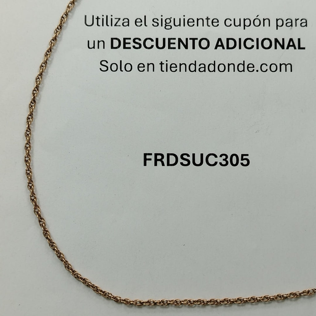 CADENA ORO 8 K 4,50 GRMS (SEMINUEVO)